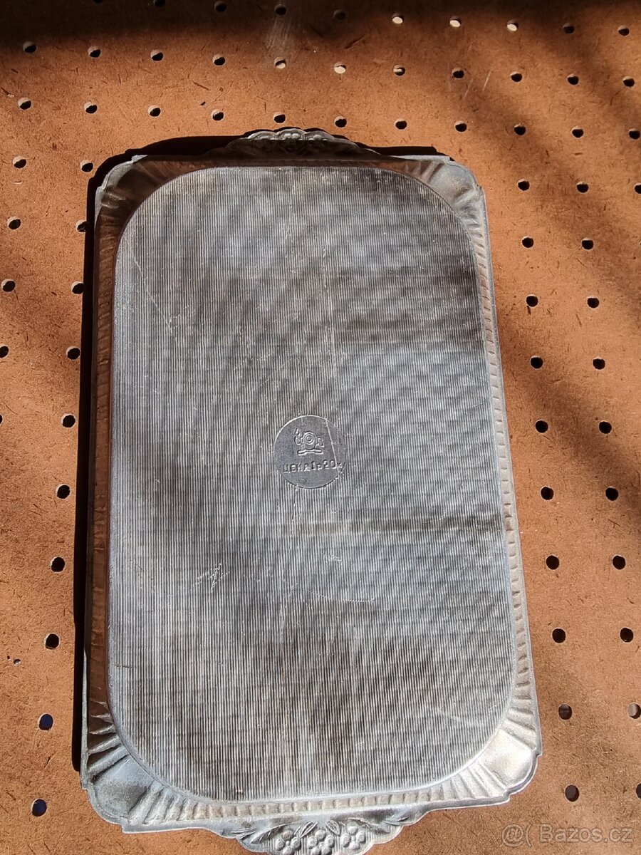 Retro hliníkový podnos - 6