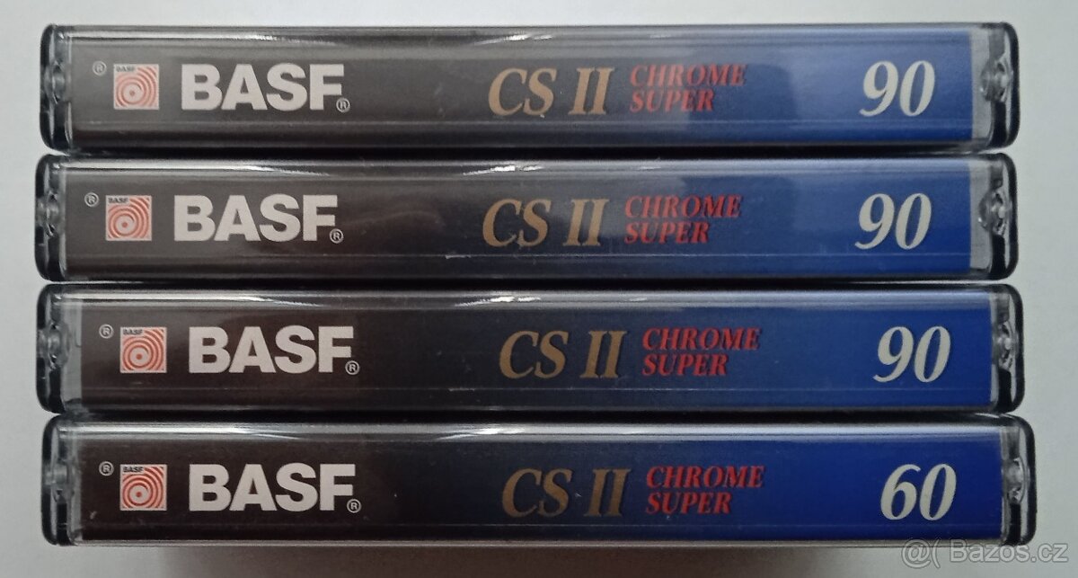 TDK/ BASF /MAXELL - magnetofonové kazety - 6