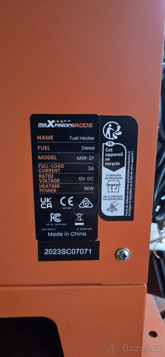 maXpeedingrods dieselové topení 5 kW,Bluetooth, APP - 6