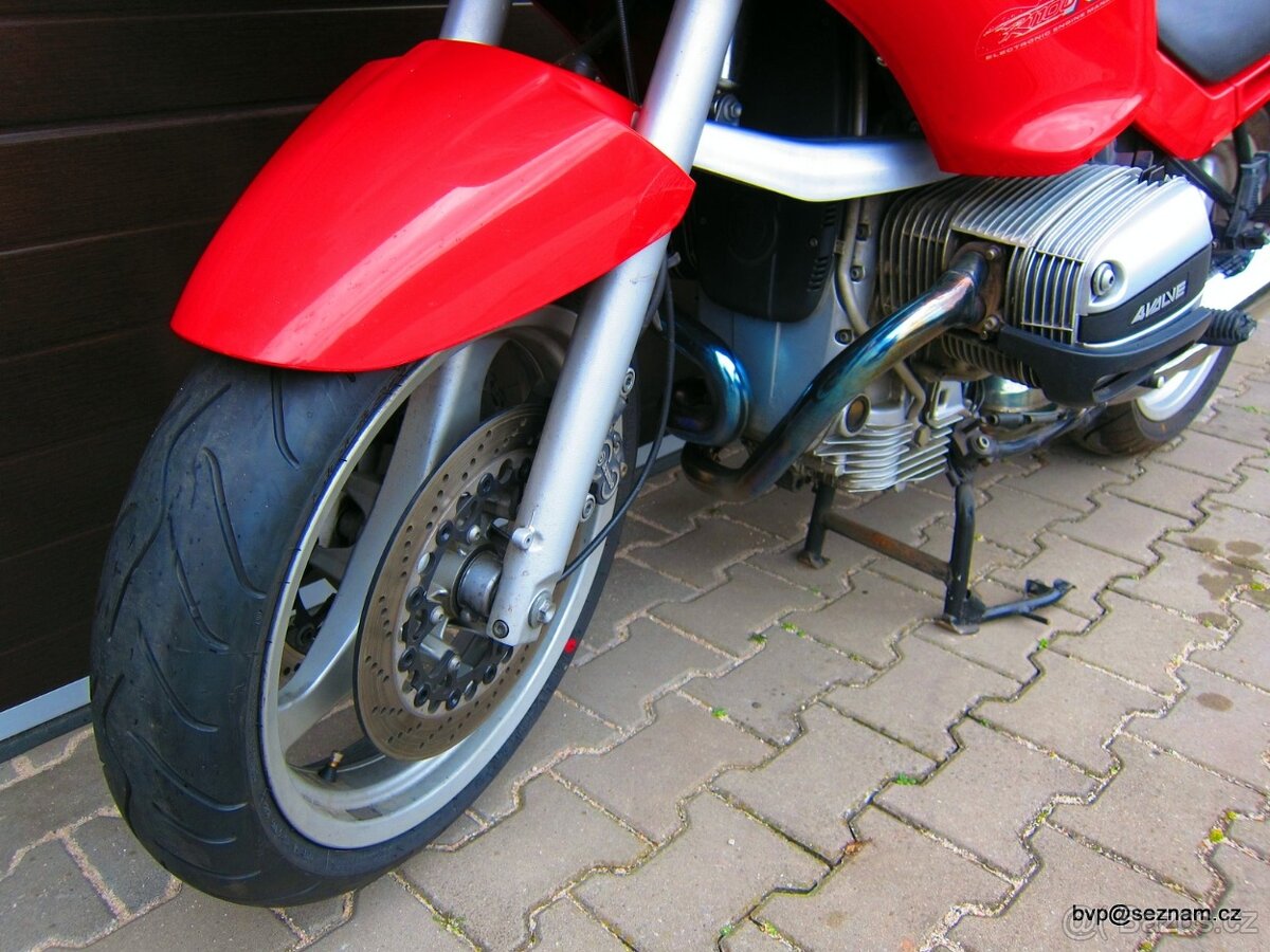 BMW R1100 RS kufry GPS alarm STK 2027 - 6