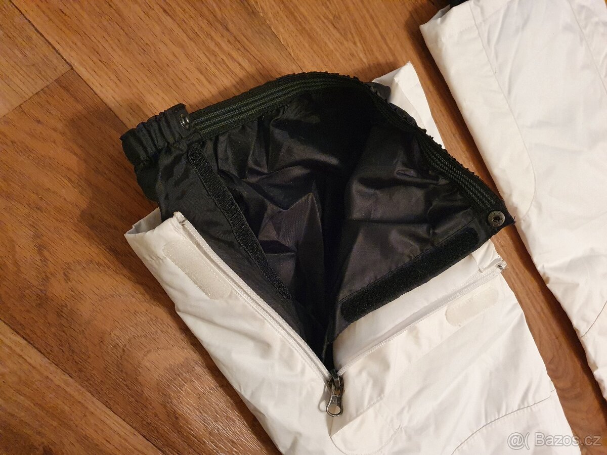 Damske lyzarske bile kalhoty na lyze Crivit insulate L/40 - 6