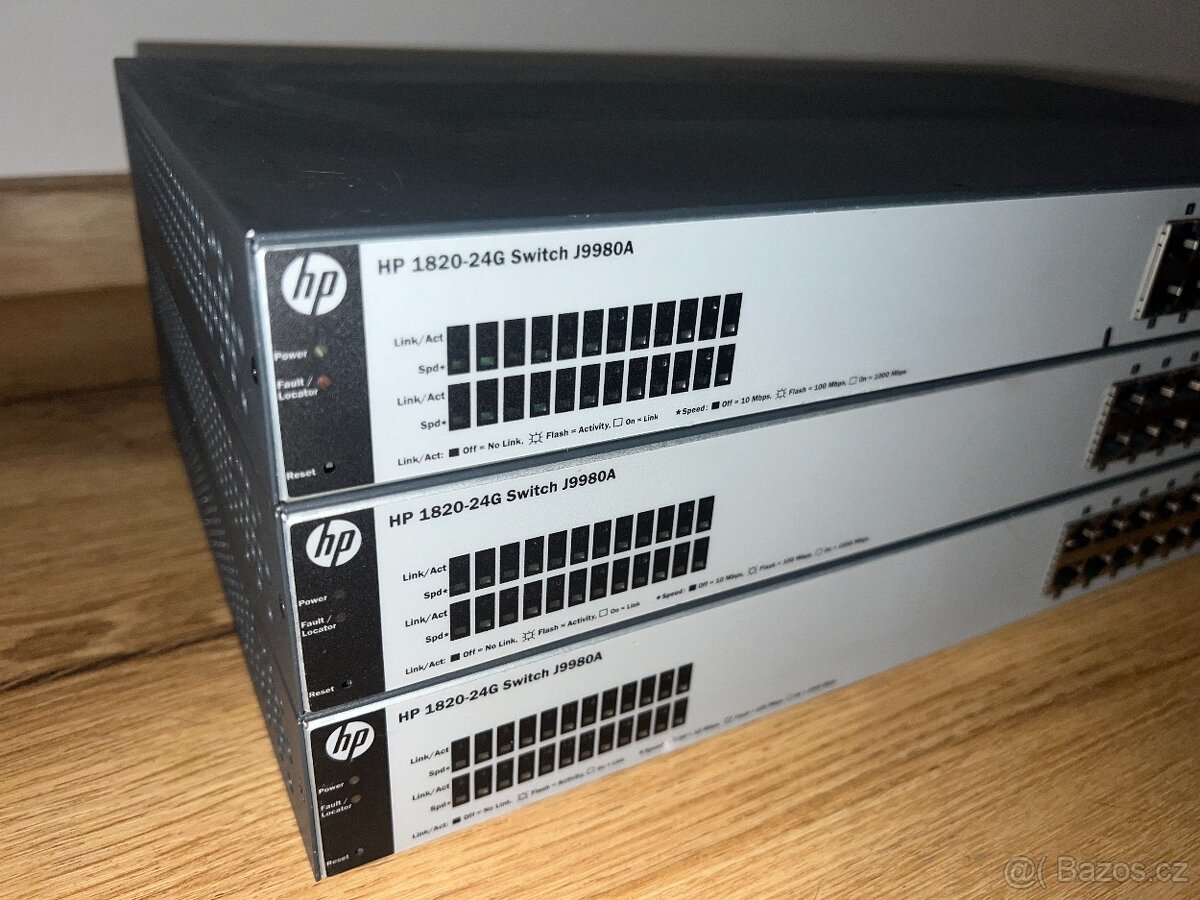 Switche ZyXel a HP - 6