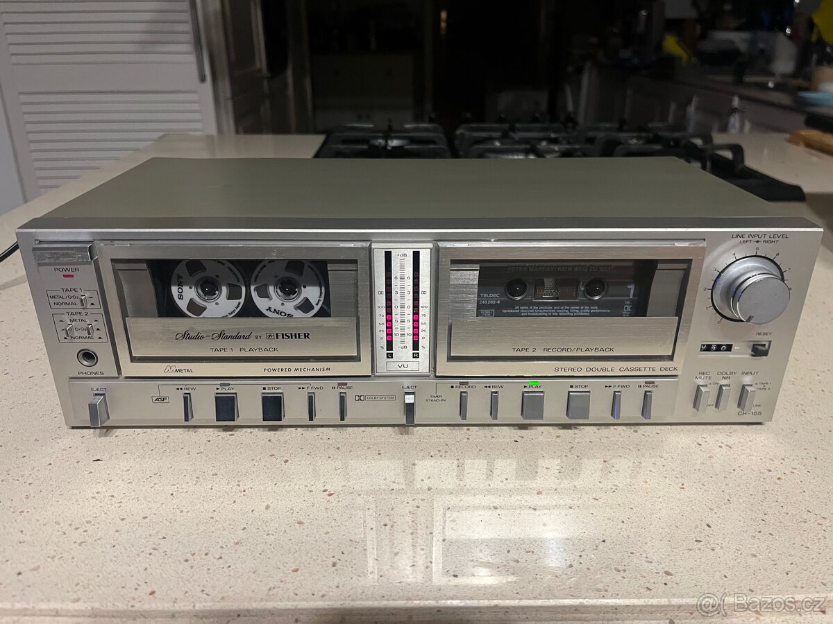 Fisher Double Cassette Deck CR-155 - 6