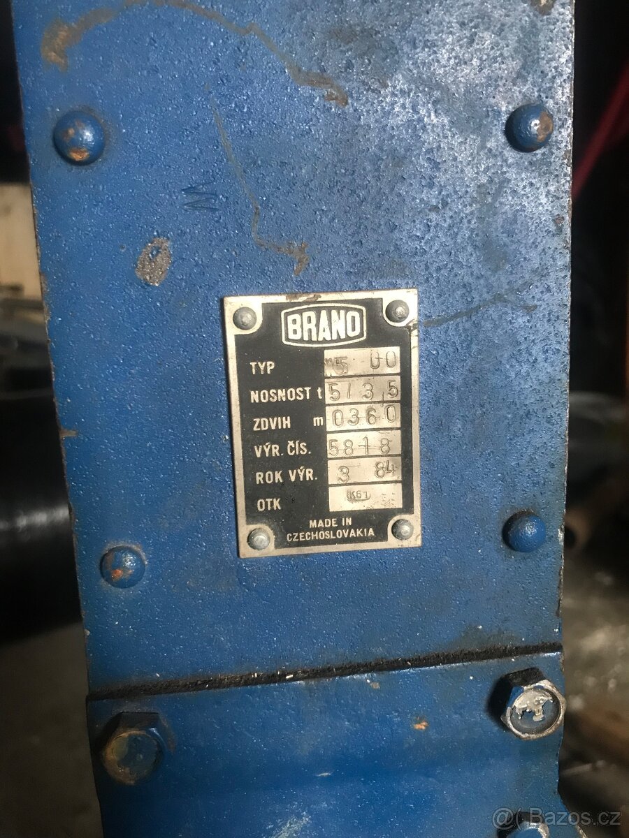 Hřebenový zvedák Brano - 6