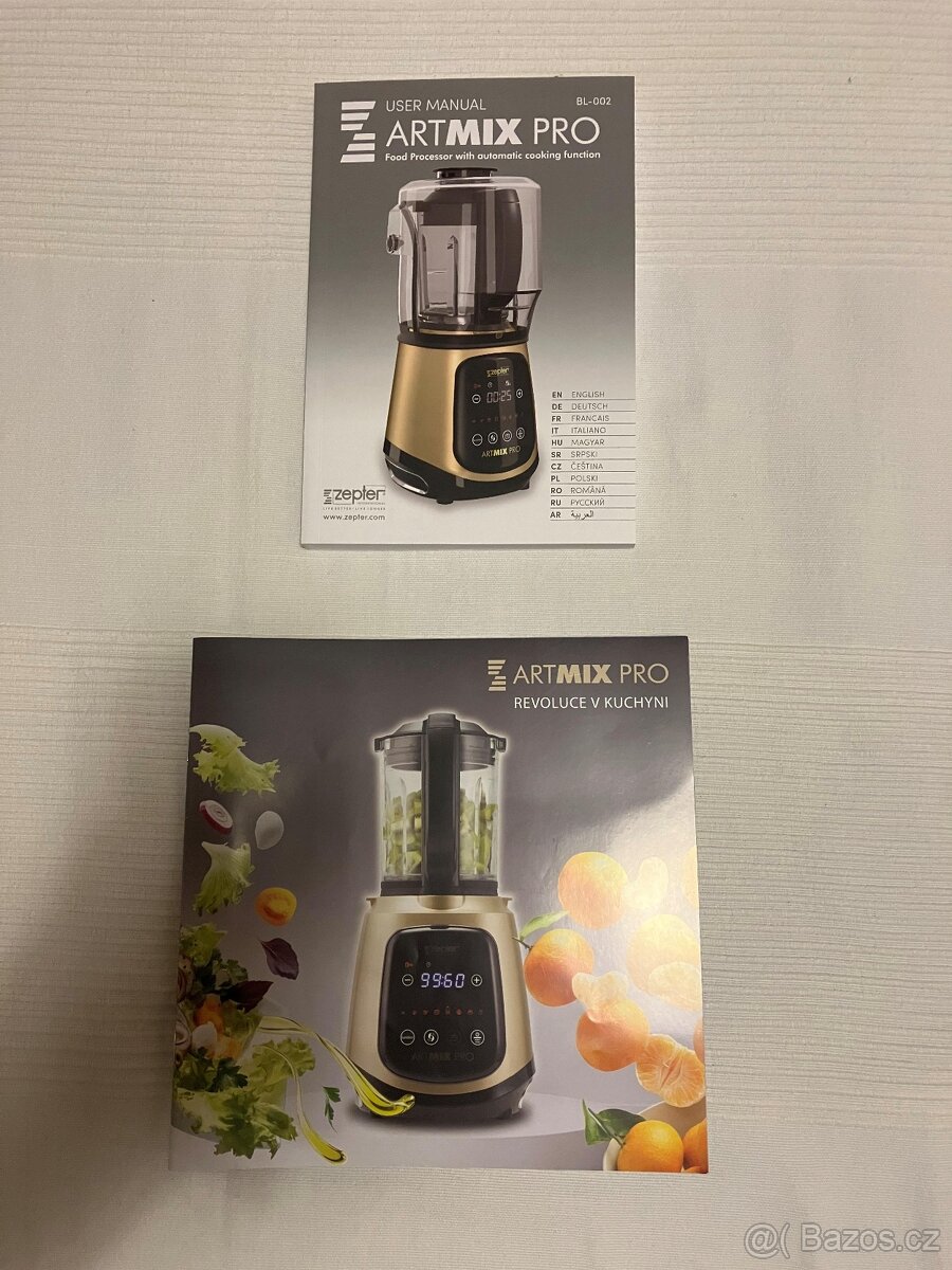 Zepter Artmix Pro - multifunkční varný mixér - 6