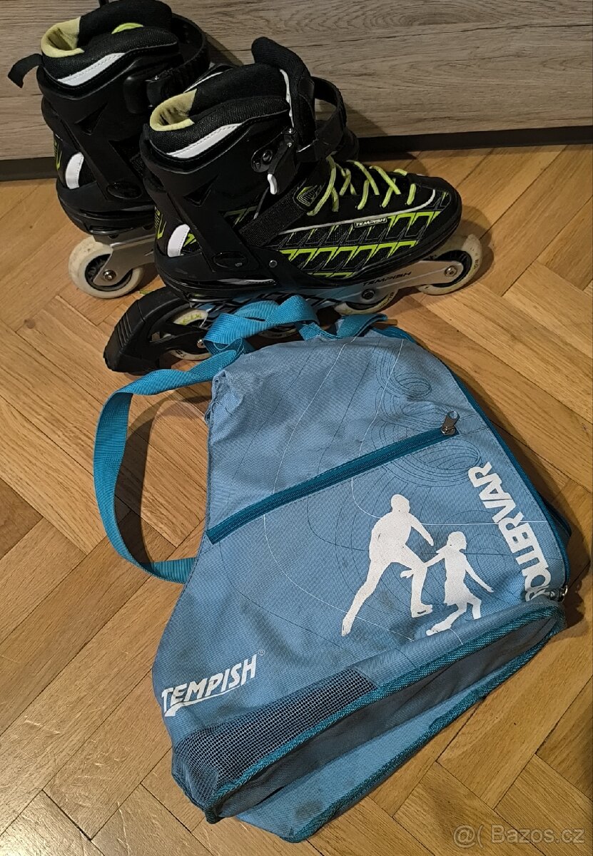 Kolečkové brusle Tempish XT3 Green - 6