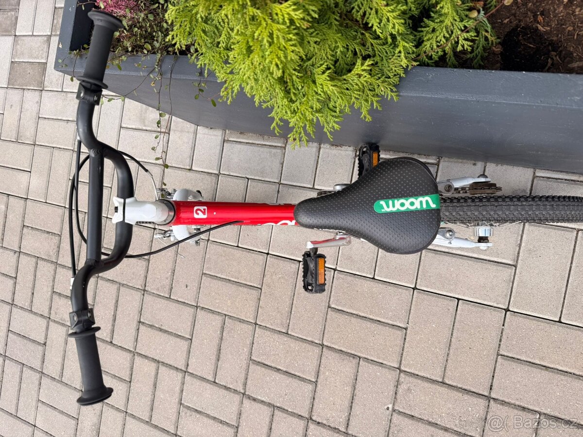 Dětské kolo Woom 2 (14") červené - 6