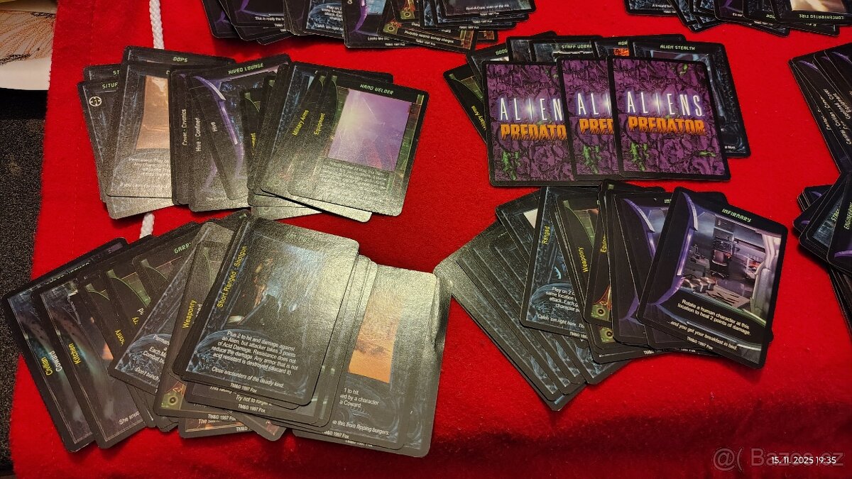 Karty Alien vs Predator, karetní hra, CCG - 6