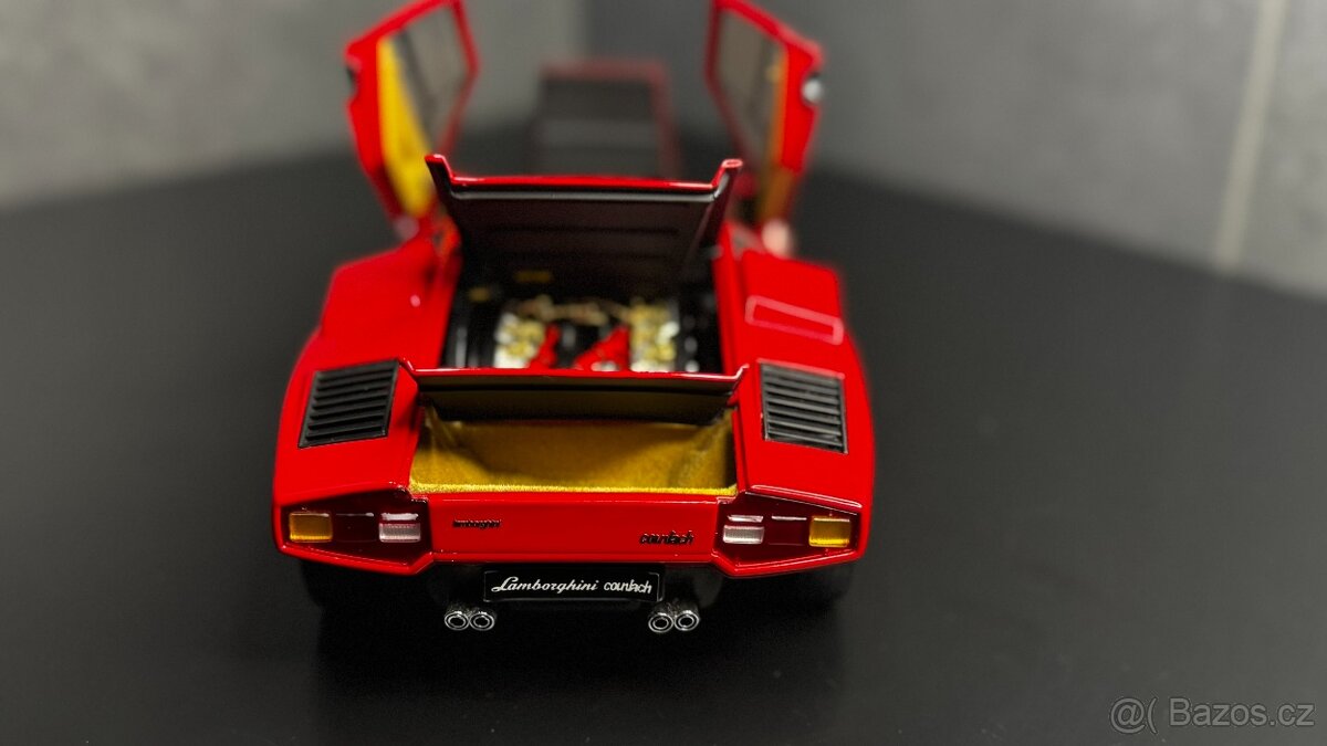 Lamborghini Countach LP 400 Kyosho model 1/18 - 6