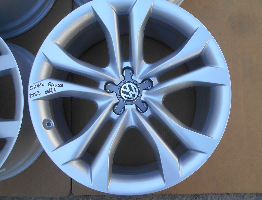 Alu disky originál Audi 20", 5x112, ET 33, šířka 8,5J - 6