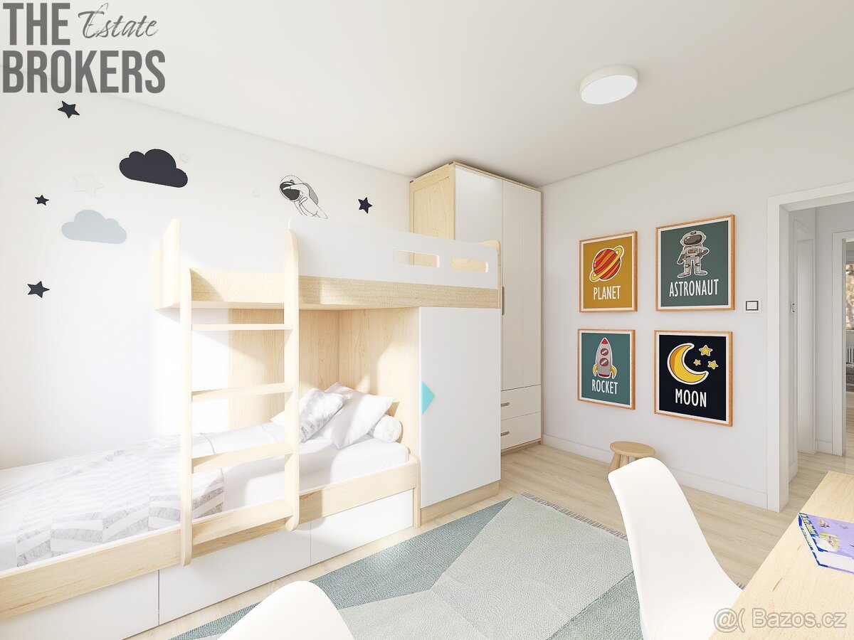 Prodej bytu 4+kk s balkonem 114 m2, Praha 6- Suchdol - 6