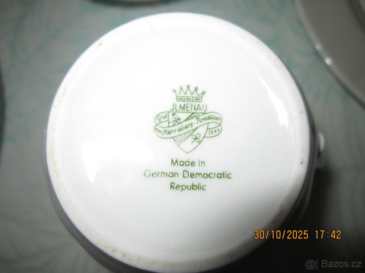 čajová souprava DDR - 6