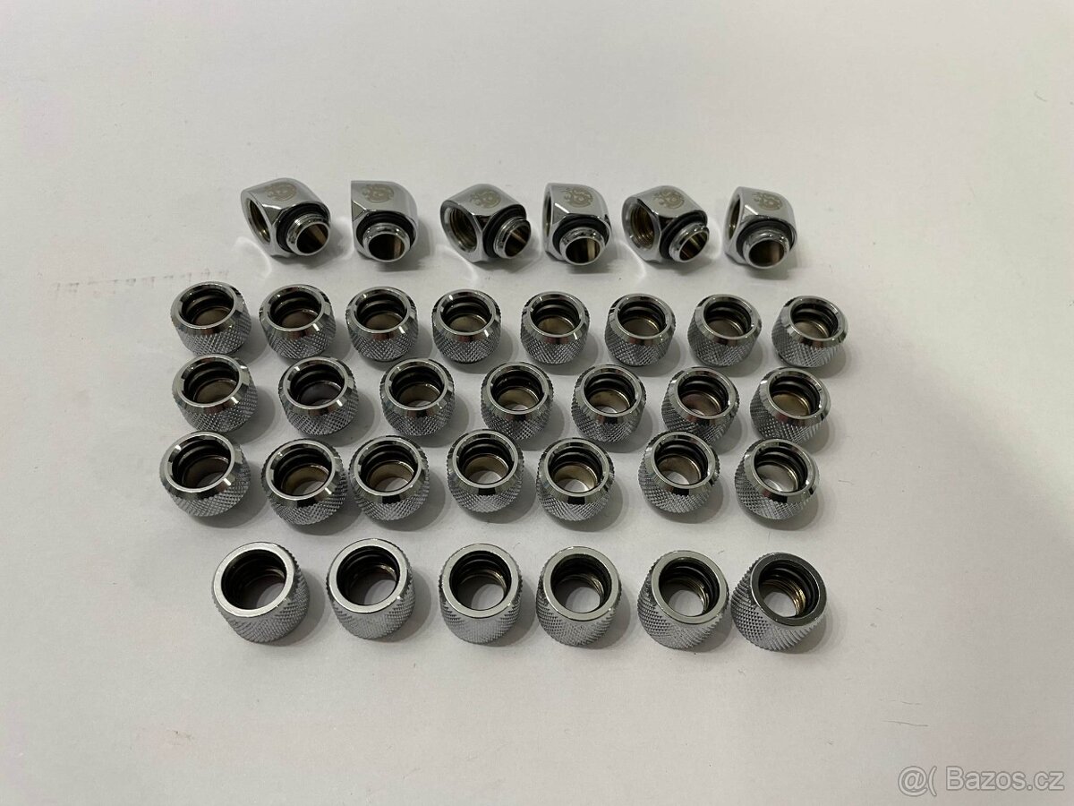 Vodní chlazení - Fitinky Bitspower Silver - 6