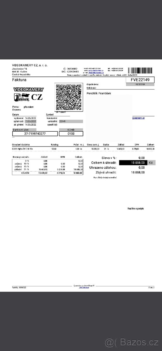 Sony ZV-E10 NOVÁ, originální balení - 6