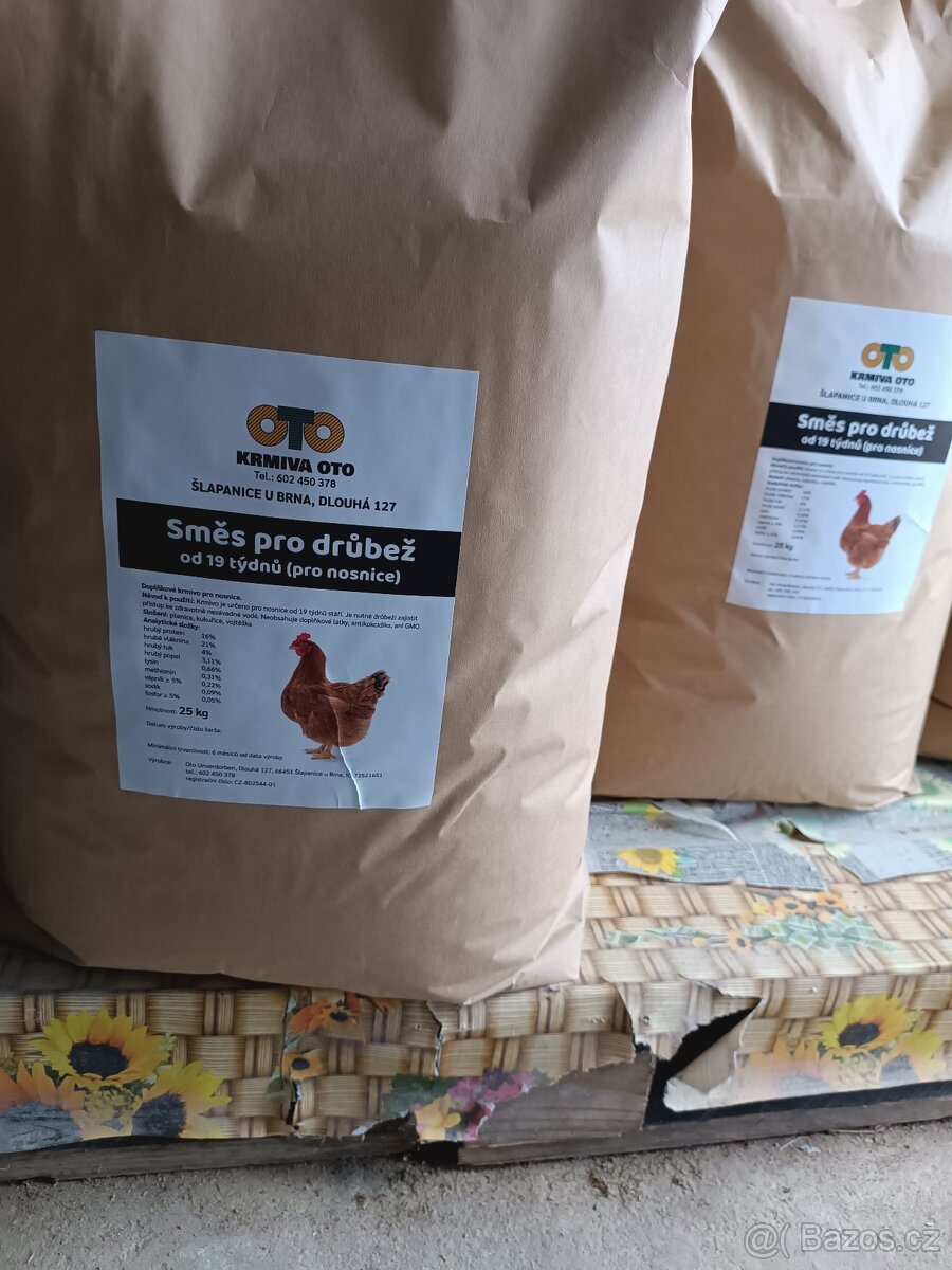 Krmivo pro Slepice, kačeny, brojlery, husy, králíky - 6