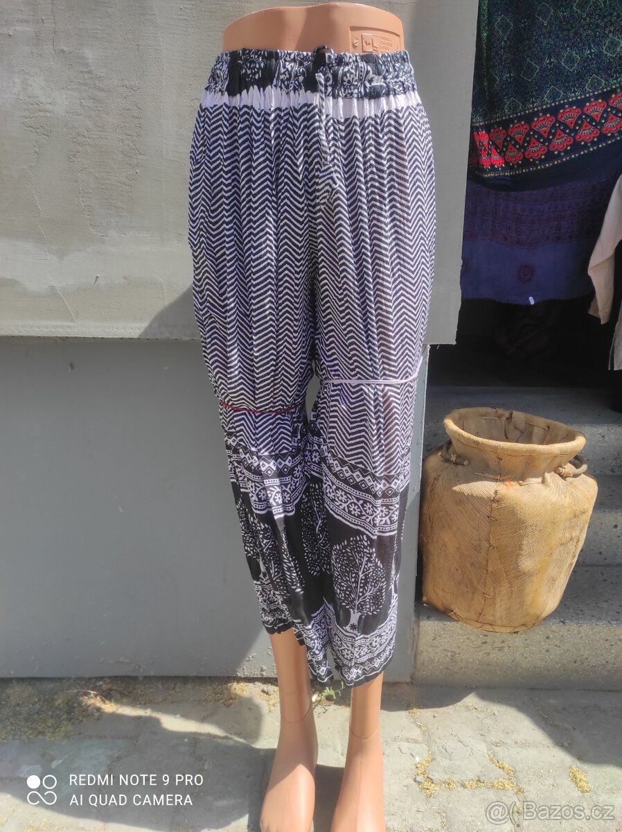 Dámské krepové kalhoty Indie - 6