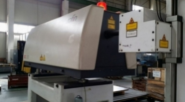 Rok výroby 2005, laser BALLIU CF 1500/PS s výkonem 3,5 kW - 6