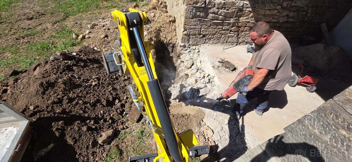 Zemní práce základové desky - 6