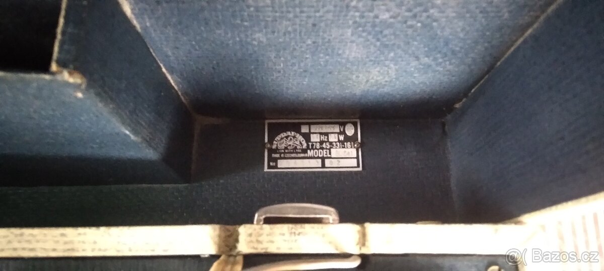 prodám retro gramofon SUPRAFON LION - 6