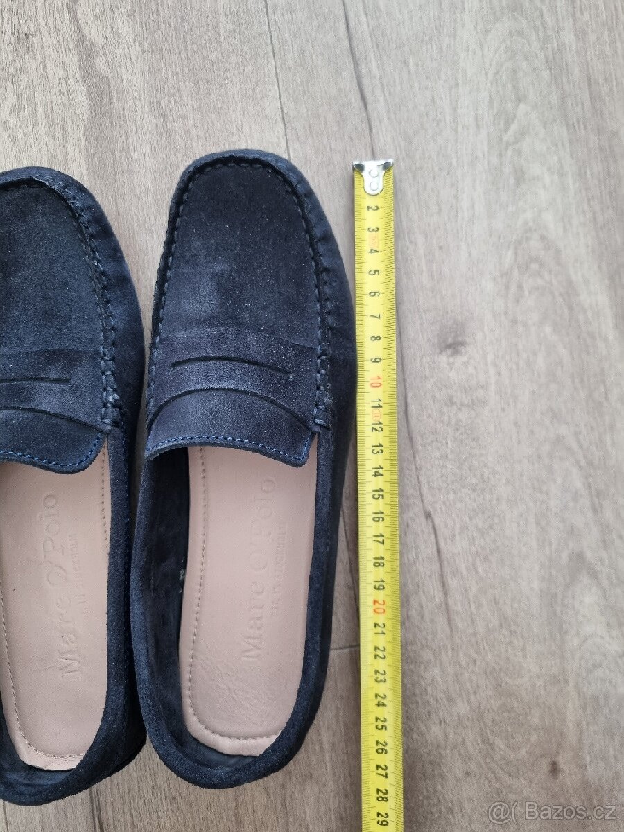 Dámské mokasíny Marc O'Polo, vel. 39, modré/navy - 6