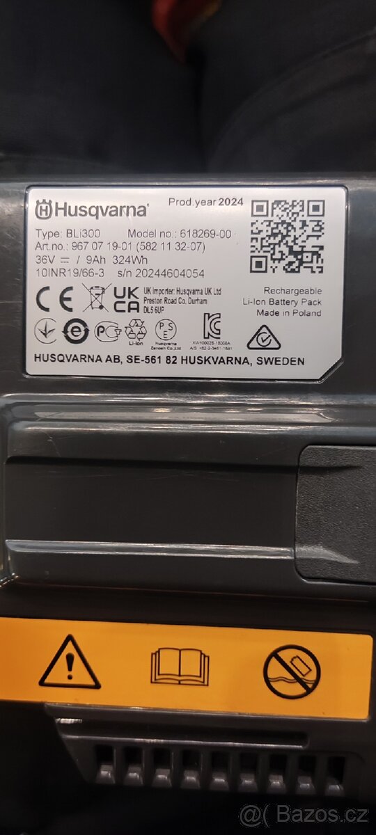 Baretie, akumulatory Husqvarna - 6