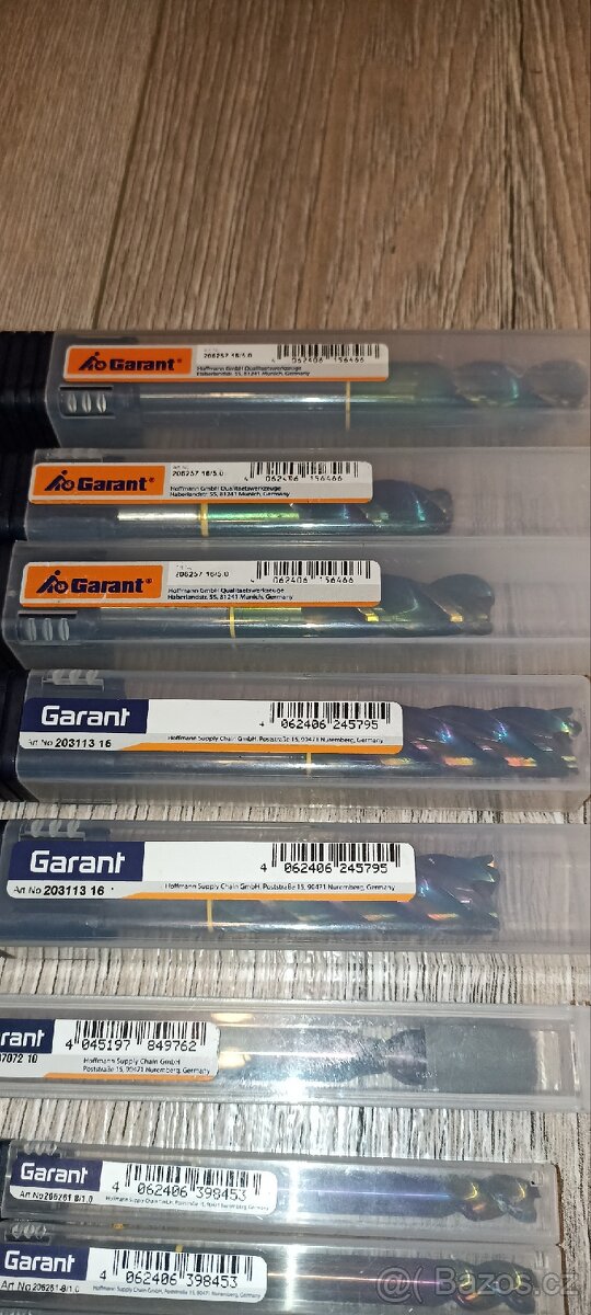 Vysoce kvalitní kovoobráběcí nástroje Garant - nepoužité - 6