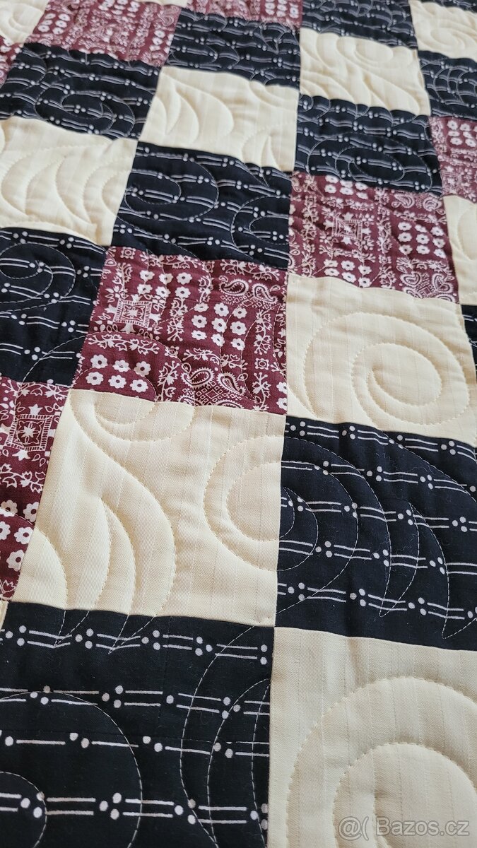 Prodám patchworkovou deku - 6