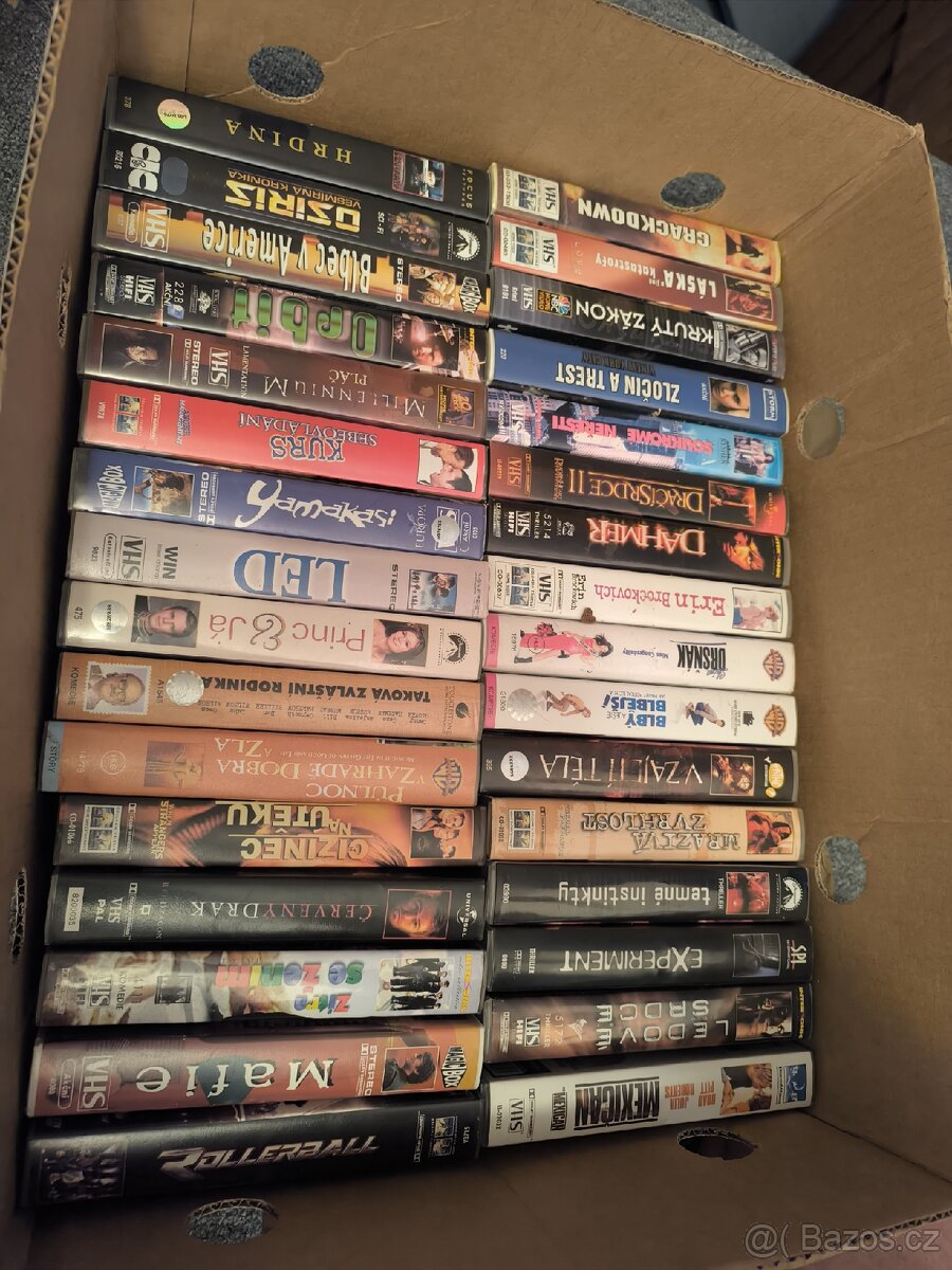 VHS kazety - 6