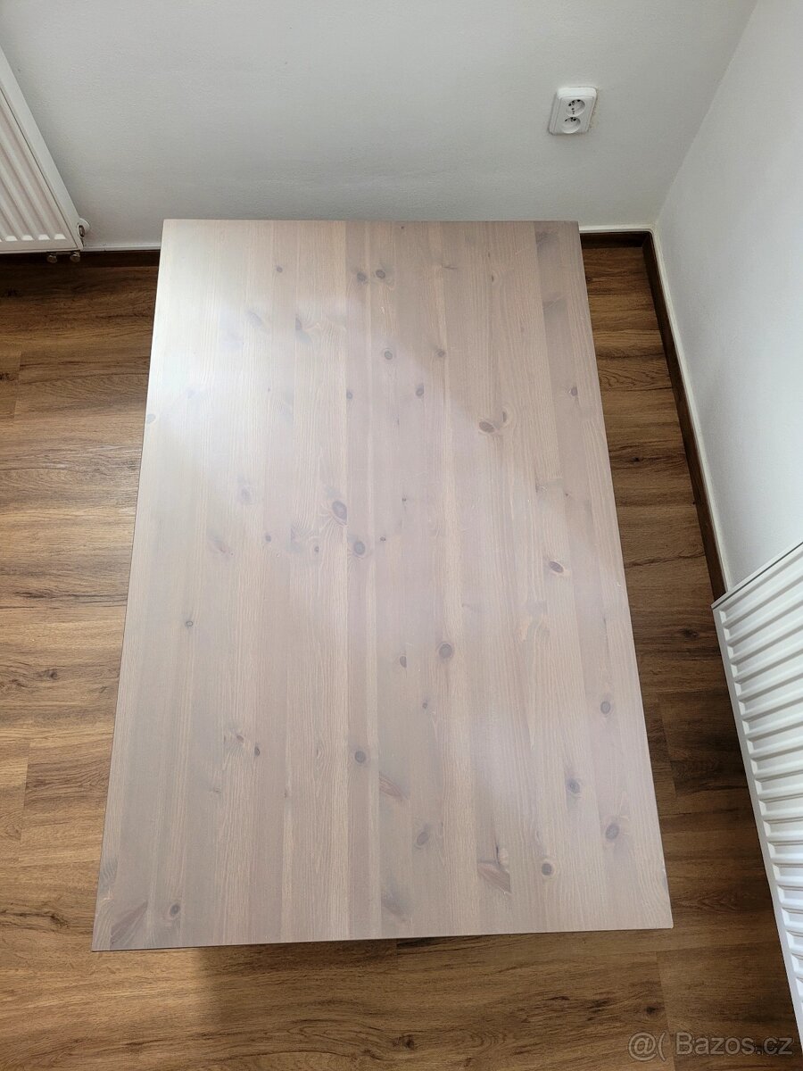 Konferenční stolek Hemnes IKEA šedobéžový - 6