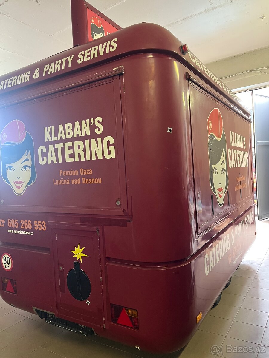 Gastro přívěs, pojízdný přívěs pro gastronomii, food truck, - 6