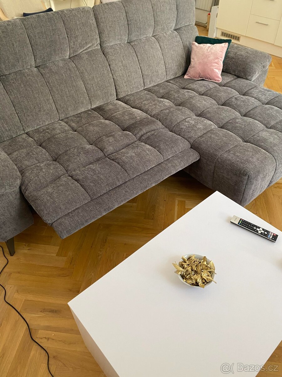 Luxusní sedačka z XXL Lutz, nová, velmi pohodlná, relaxační - 6