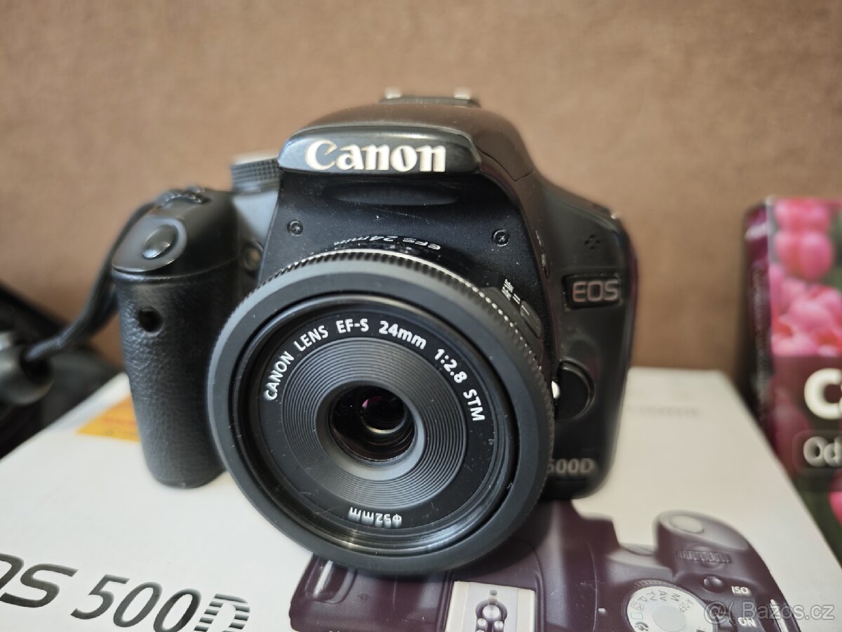 Canon 500D + objektiv 24mm f/2.8 v záruce - 6