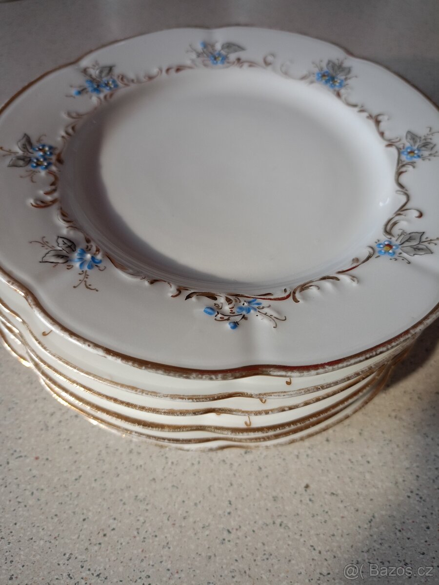 Staré dezertní talíře - 6