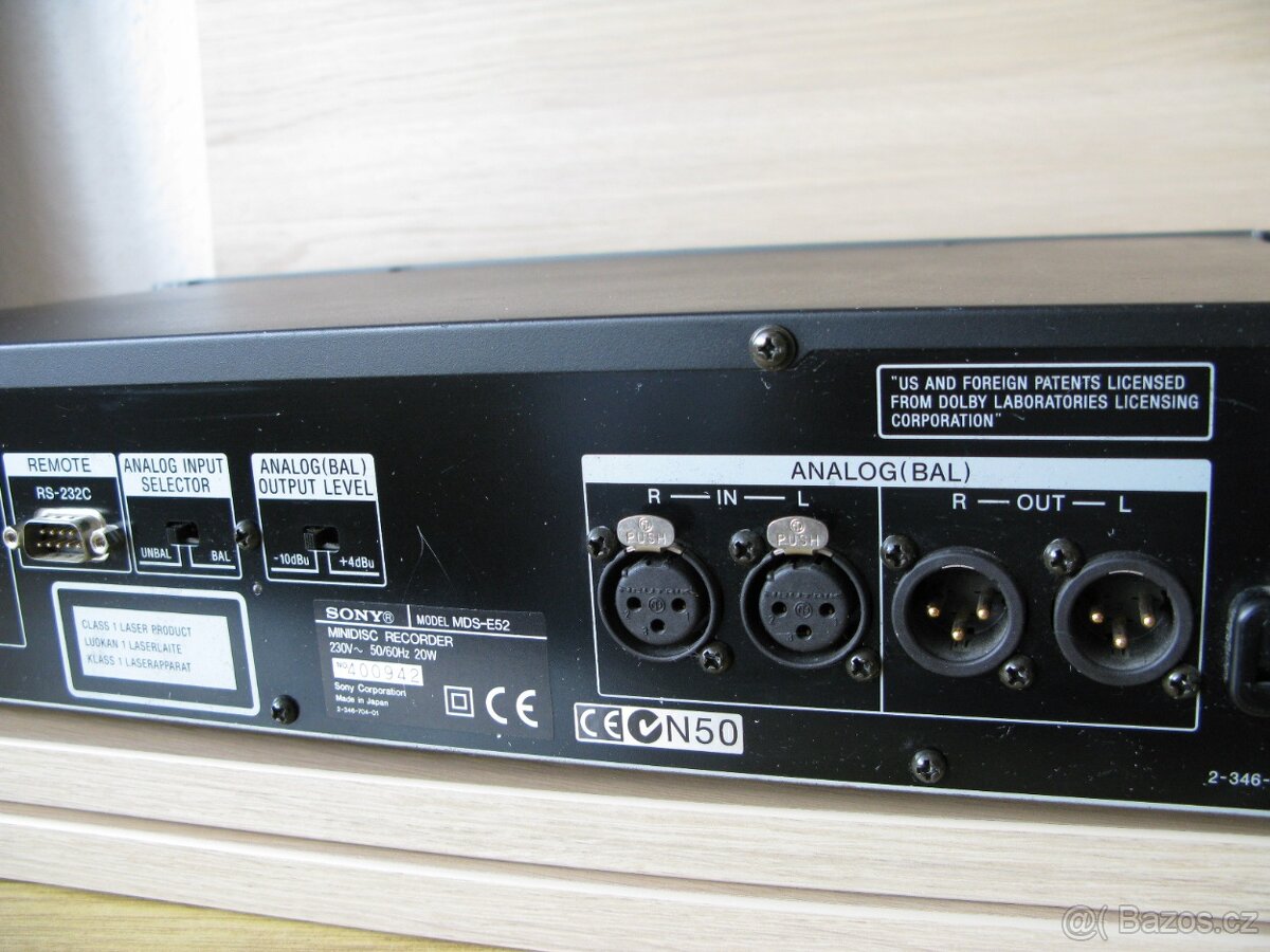 Minidisc recorder Sony MDS-E52 - 6