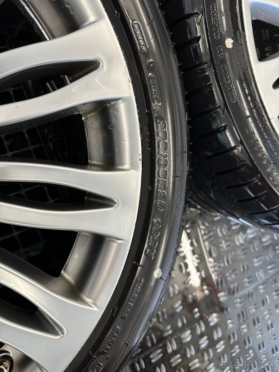 Alu Mercedes 5x112 R20, S Klasse W222, letní pneu - 6