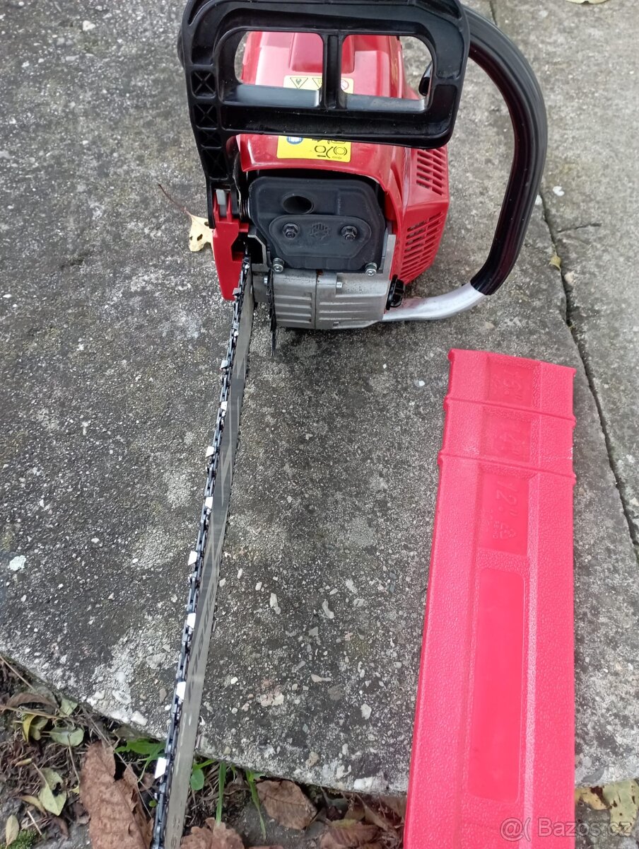 HECHT 50 benzínová pila jako nová + jeden startér navíc - 6