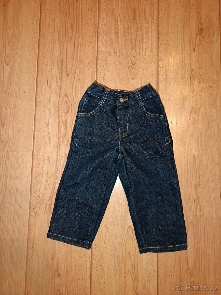 Kalhoty, tepláky a džíny pro kluka, velikost 86 - 6