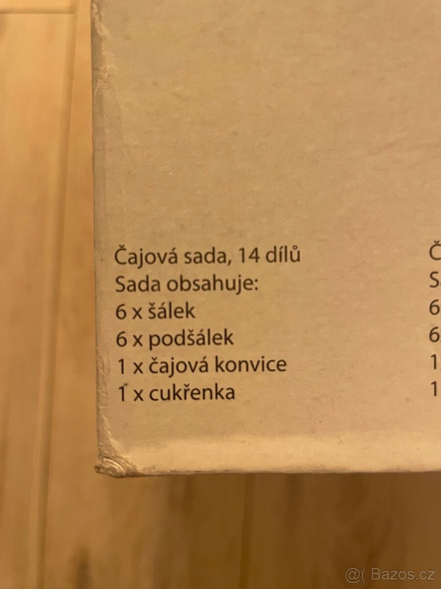 Čajová sada cibulák Banquet - 6