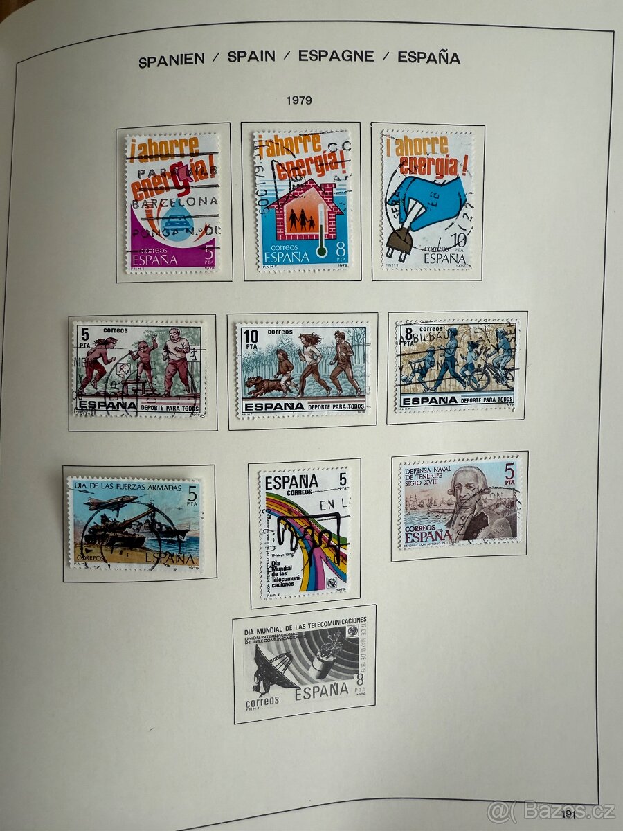 Filatelistická sbírka Španělsko - 6