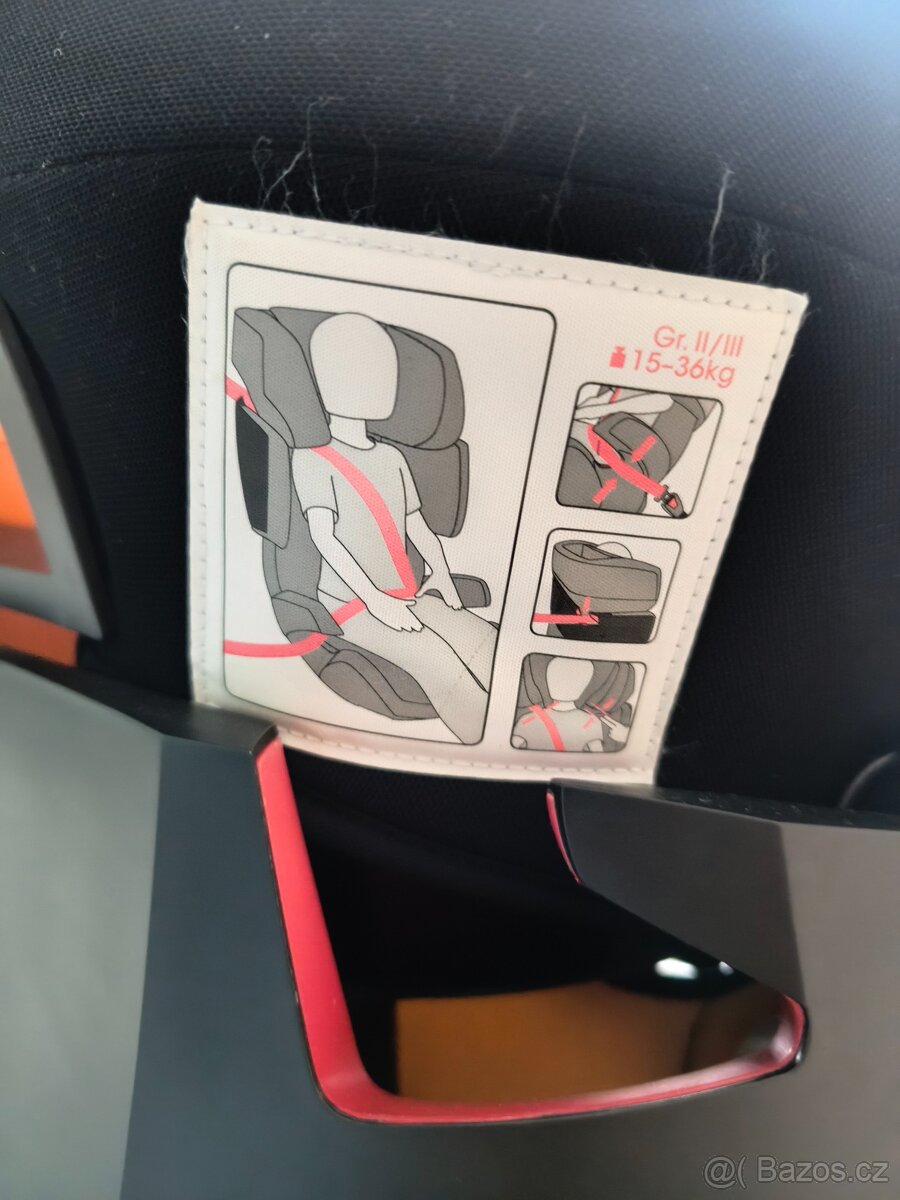 Autosedačka CYBEX Solution X-Fix, 15-36 kg - 6