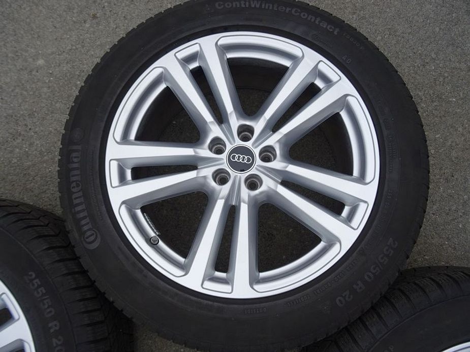 Alu disky origo Audi Q7, 20", 5x112,ET 28, zimní sada - 6