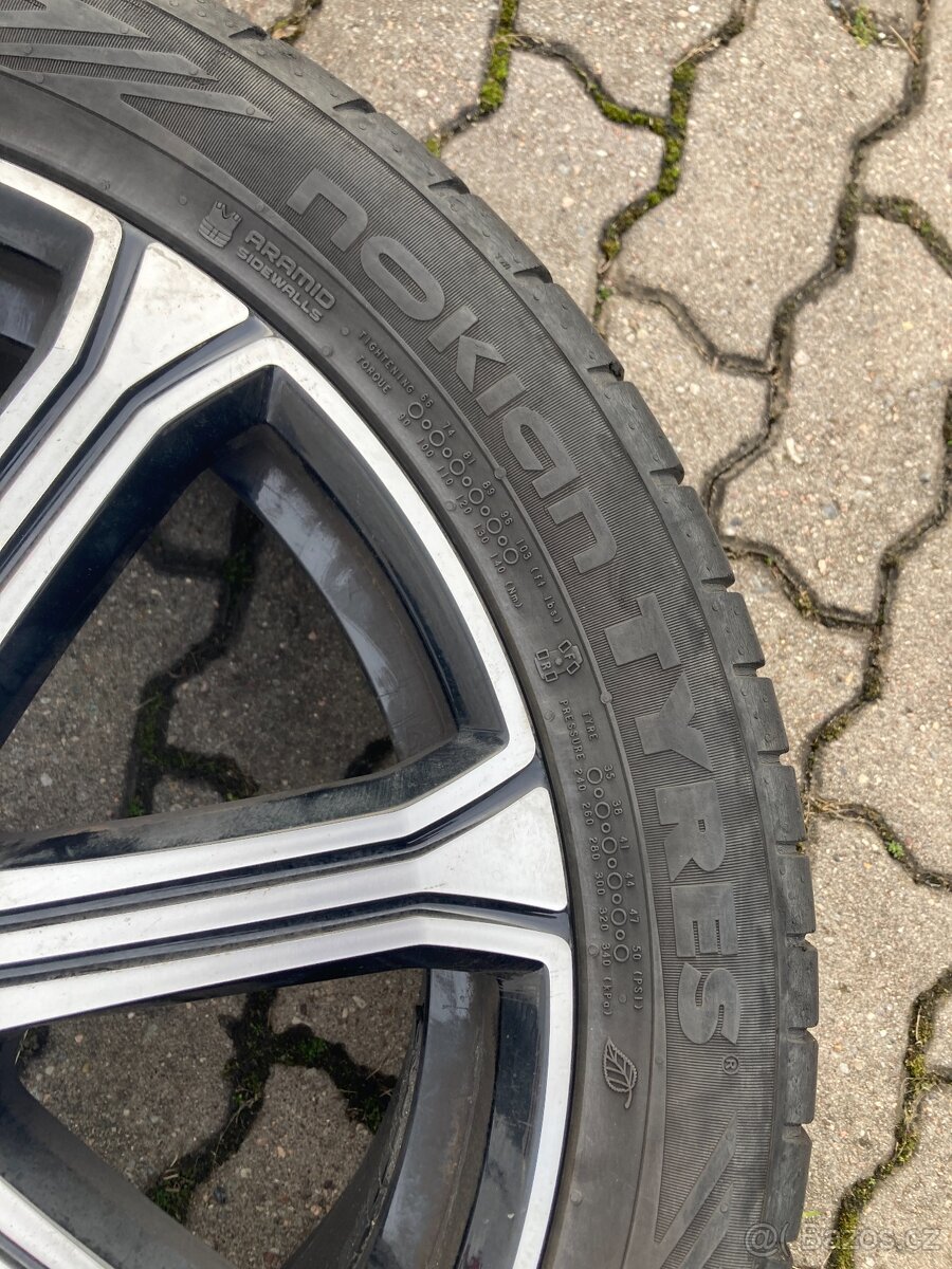 Sada alu kol Volvo 5x108, pneu letní 255/45/20 - 6