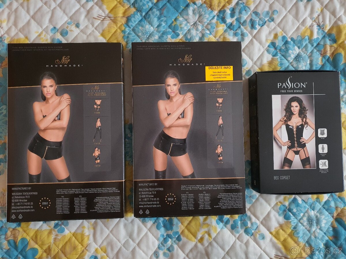 Noir Handmade dámske šortky, Korzet Passion Bes Corset - 6