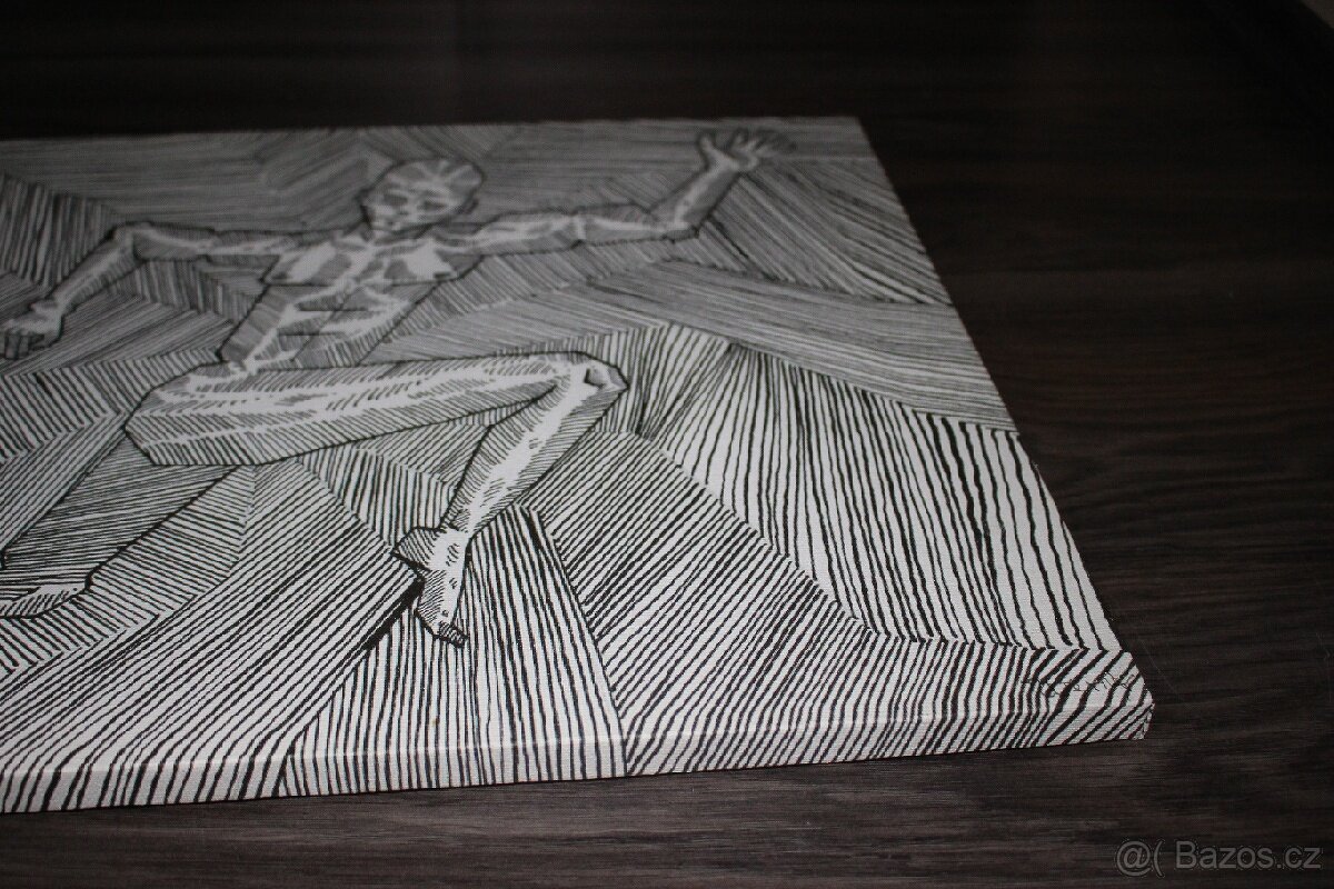 Sada originálních obrazů, perokresba - 6