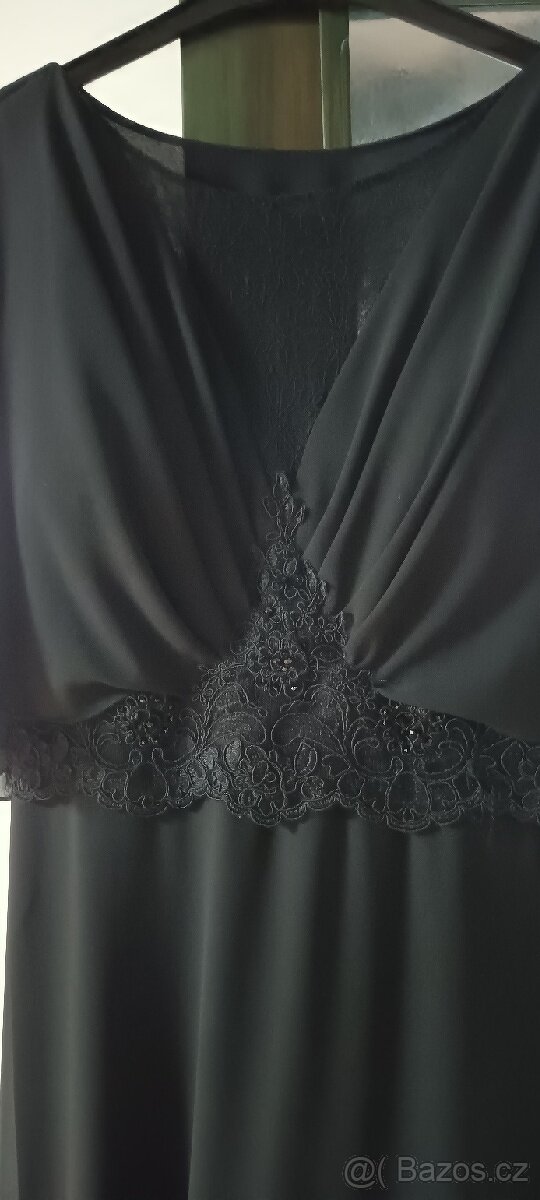 Šaty černé společenské - 6