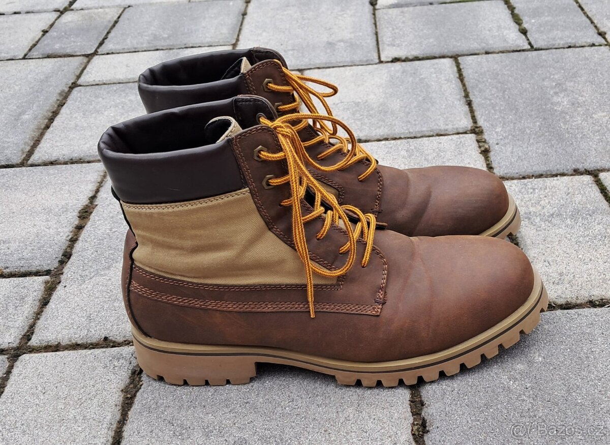 Podzimní/zimní boty kotníkové pánské velikost 43 - 6