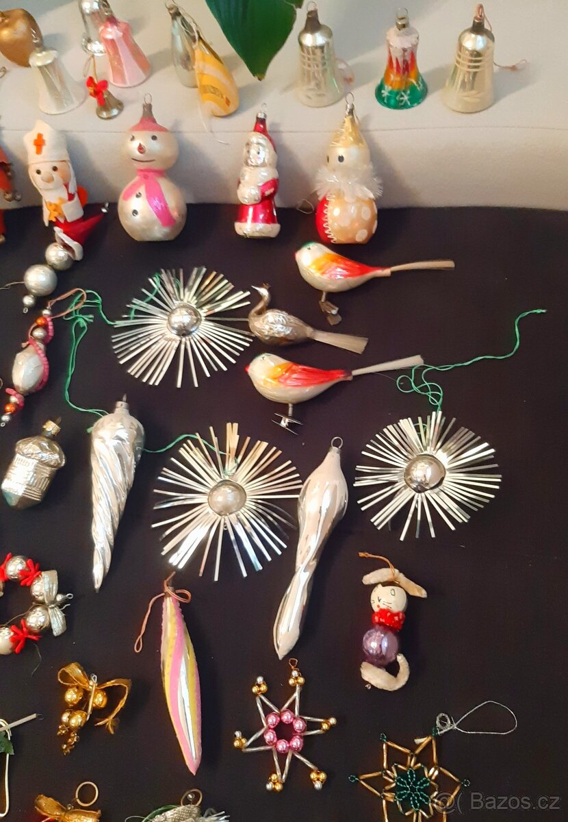 Vánoční retro ozdoby.. - 6