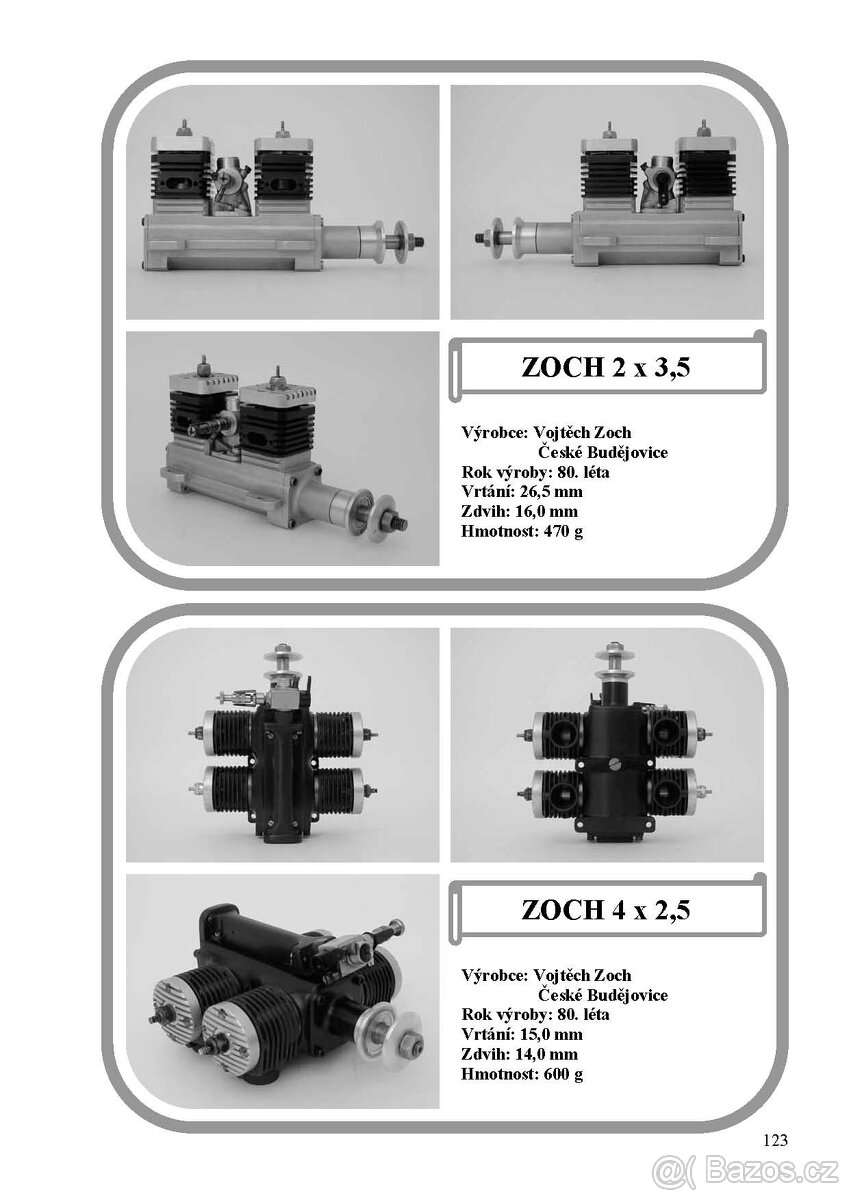 Kniha České modelářské motory - 6