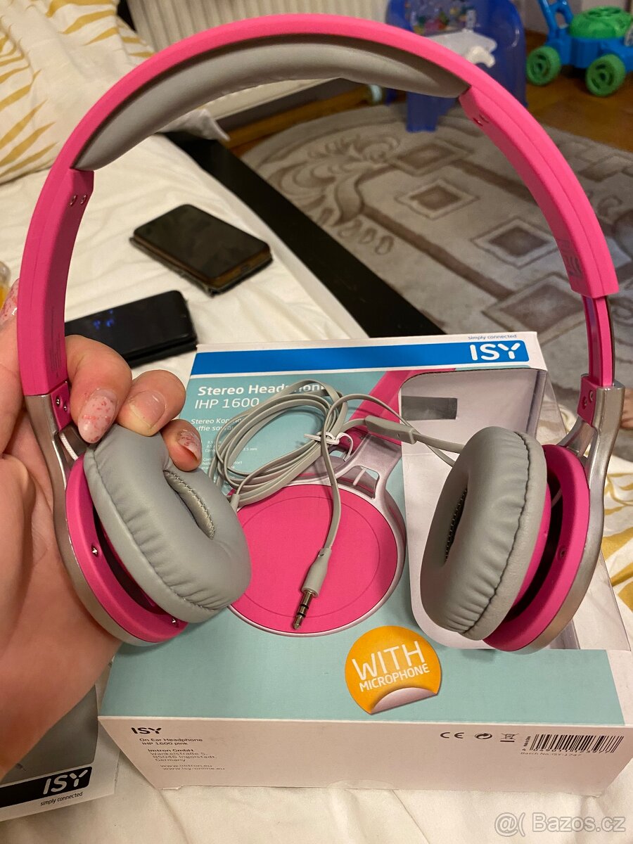 Sluchátka TDK ST100 růžová - 6