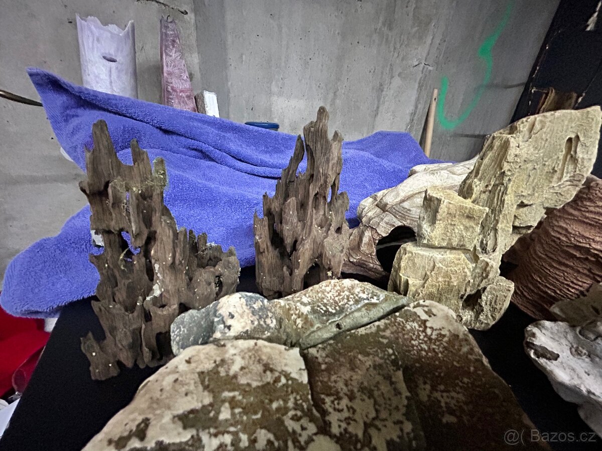 Akvárium terárium dekorace - 6